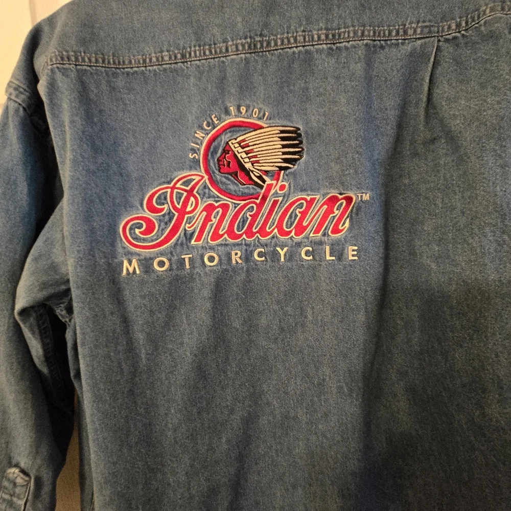 Indian denim shirt - Picture 7 of 7